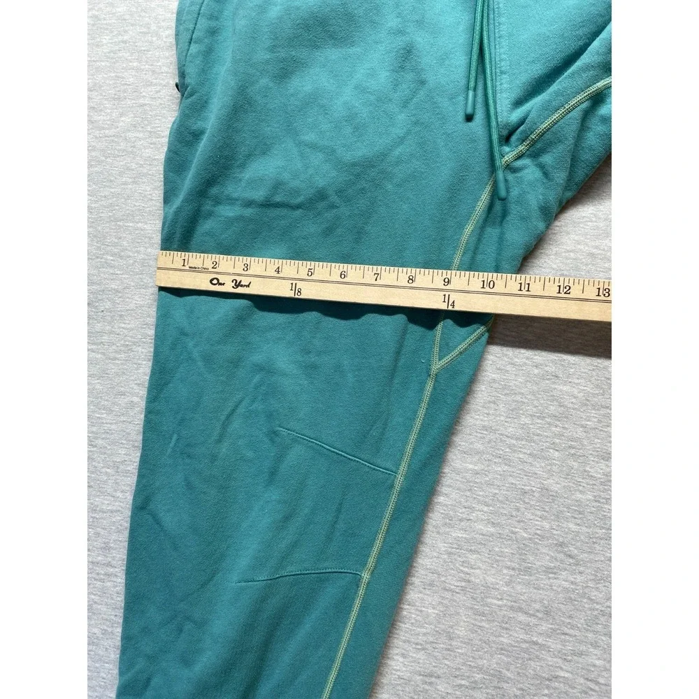 Fabletics Jogger Pants Mens XL Teal Tapered Leg Drawstring Gym Training Athletic